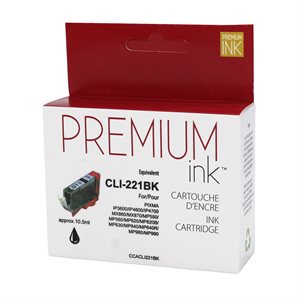 Canon CLI-221 Compatible Noir Premium Ink