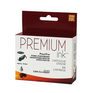 Canon CLI-226 Compatible Gris Premium Ink