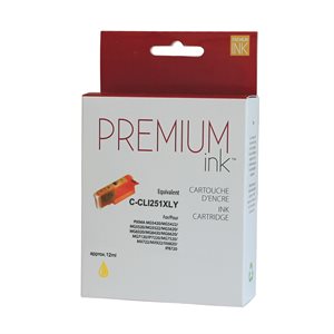 Canon CLI-251XL Jaune compatible Premium Ink