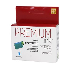 Epson T220XL220 - Compatible Cyan Premium Ink