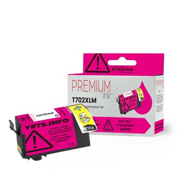 Epson T702XL Compatible Premium Ink YRTS Magenta 950 pages