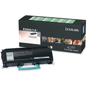 Lexmark E260A11A OEM Toner Black 3.5K