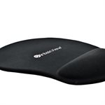Rounded Gel wrist Mouse pad Black 160g