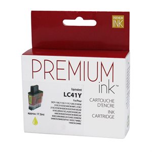 Brother LC41 Compatible Yellow Premium Ink