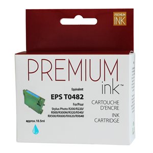 Epson T048220 R200 / 300 Compatible Cyan Premium Ink TBD
