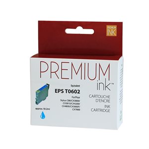 Epson T060220 Compatible Cyan Premium Ink