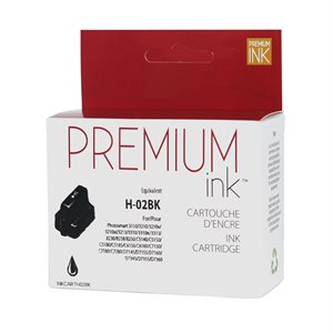 HP No. 02 C8721W Compatible Black Premium Ink