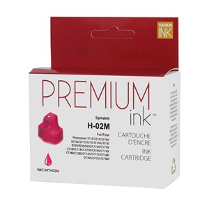 HP No. 02 C8772W Compatible Magenta Premium Ink