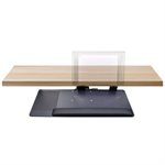 Ideal Keyboard Tray (25''x10'') Left-Handed - Copy Holder