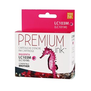 Brother LC103MS Magenta Premium Ink Compatible (Box of 100)