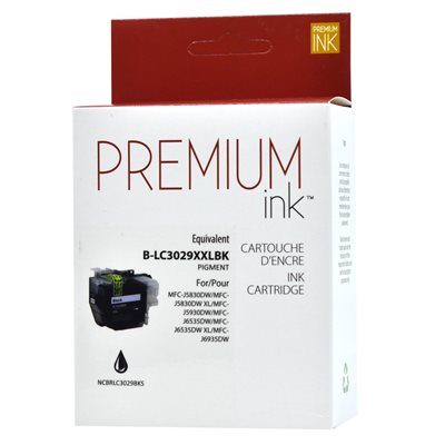 Brother LC3029 Compatible Noir Premium Ink