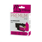 Brother LC406XLMS Compatible Premium Ink Pigment Magenta 5K