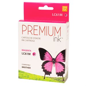 Brother LC61XL Compatible Magenta Premium Ink