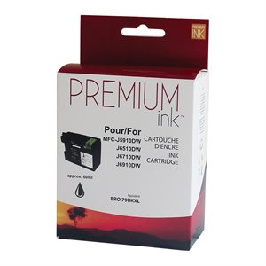 Brother LC79 XL Compatible Noir Premium Ink (60ml)