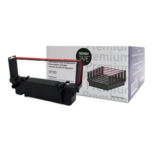 Star SP700 Compatible Ribbon Premium Tape Black / Red 6 Pack