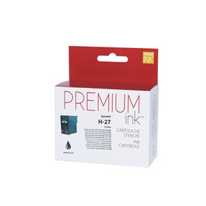 HP No. 27 C8727A Reman Noir Premium Ink