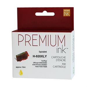 HP No. 920XL CD974A Compatible Yellow Premium Ink