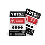 Flyer YRTS 5 1 / 2 * 8 1 / 2 Pack of 50