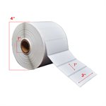 3x1'' Direct Thermal Labels 1''Core (2000)